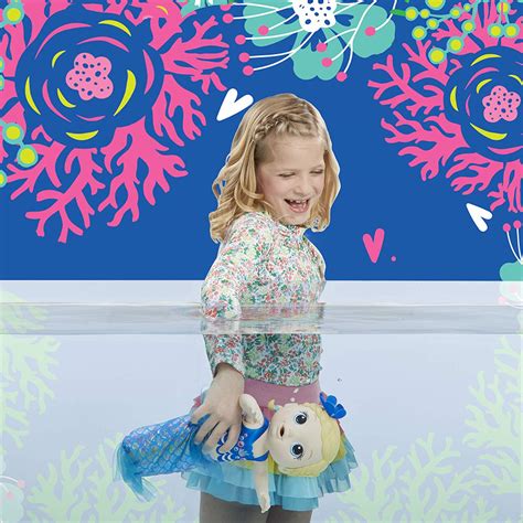 Baby Alive Shimmer N Splash Mermaid Blonde Hair TopToy