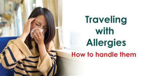 Traveling With Allergies A Comprehensive Guide To A Safe Journey Drnewmed Blog