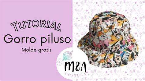 Gorro Piluso Reversible Paso A Paso Con Molde GRATIS Tutorial Gorro