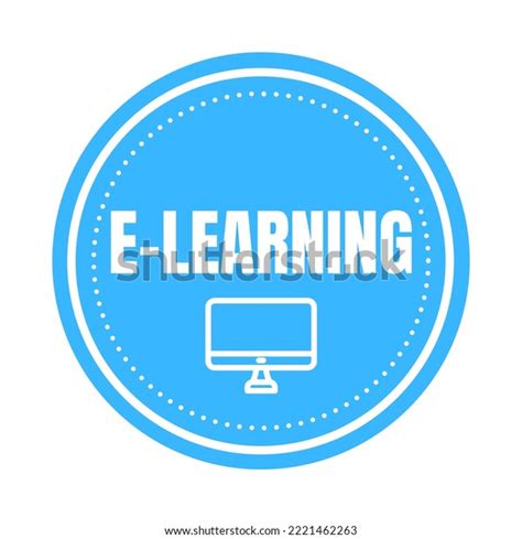 elearning  symbol icon illustration stock illustration