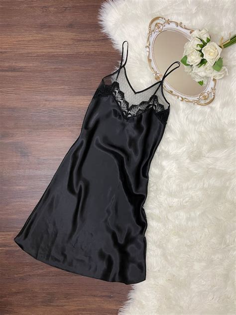 Vintage Victorias Secret Lingerie Slip Dress Gem