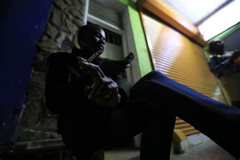 Kenyan Sex Worker Smokes Red District Editorial Stock Photo Stock Image Shutterstock