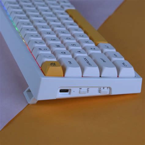 Boyi Rgb Hot Swappable Keyboard Xda Profile Pbt Sublimation Keycaps Bluetooth G Wired