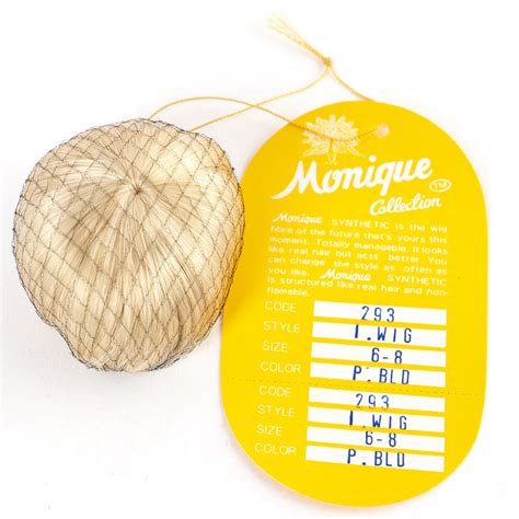 Monique Modacrylic Pale Blonde Infant Doll Wig Doll Hair Doll Supplies Craft Supplies