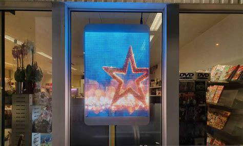 Cran D Affichage Led Transparent Ext Rieur Flexible Achat De