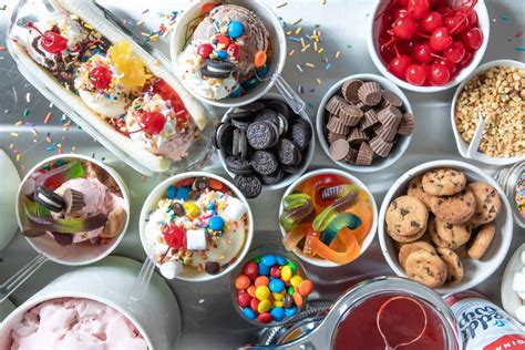 Ice Cream Sundae Bar Culinary Hill