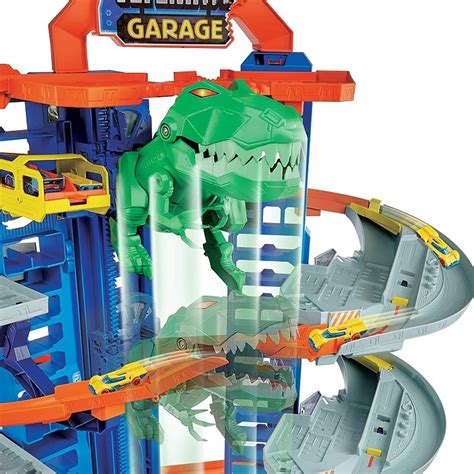Hot Wheels City Robo T Rex Ultimate Garage Playset The Toys Boutique