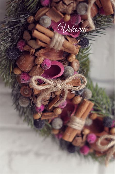 Венки с еловыми ветками - Vekoria. Handmade decor for home