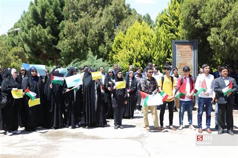حمایت دانشجویان و اساتید دانشگاه شهید باهنر از خیزش دانشجویان آمریکاتصاویر