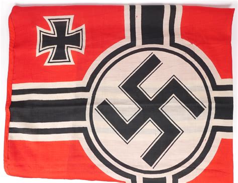 1939 1945 German Third Reich Kriegsmarine War Ensign At Whytes