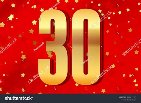 gold number count template stock illustration