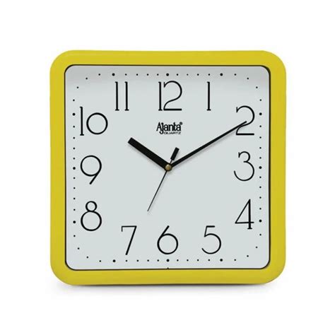Ajanta 537 Official Wall Clock For Promotionbrown216 Cm X 216 Cm X