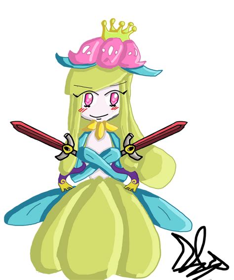 Shiny lilligant and shiny doublade by brownkirbyfun on DeviantArt