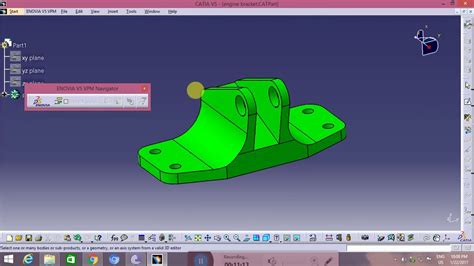 Catia V5 Basic Detailing Tutorial Youtube