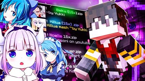 Texturas De Anime Para Bedwars 1 8 9 Anime Texture Pack Youtube