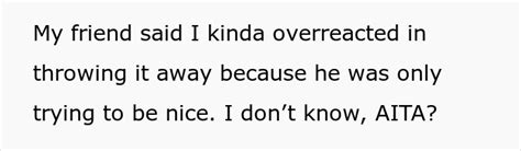 Friends Brother Gets Livid Over This Y O Throwing Away His Pricey Lingerie Birthday Gift