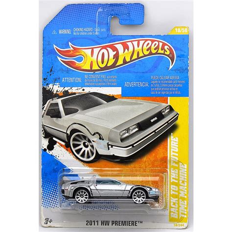Hot Wheels Delorean Back To The Future Time Machine De Volta Para O Futuro Lacrado Shopee