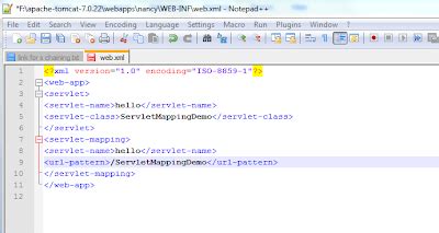 Servlets: Servlet Mapping