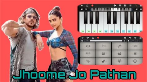 Jhoome Jo Pathan Song Walk Band Tutorial Video Piano Viral Hits