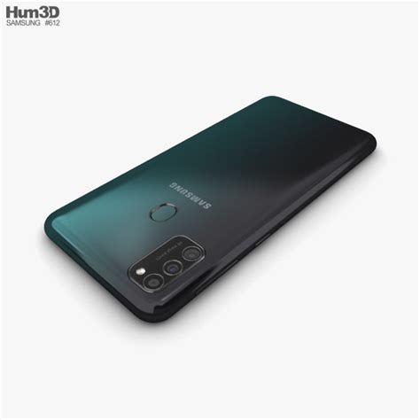 Samsung Galaxy M30s Opal Black 3d Model Download Phones On
