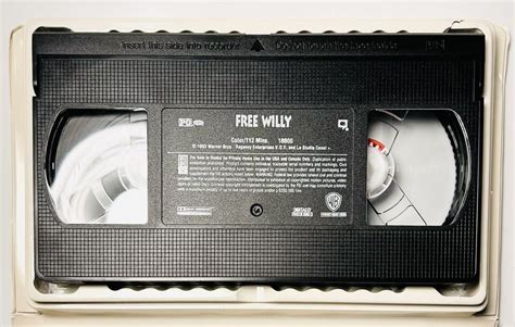 Free Willy VHS Tape - Etsy