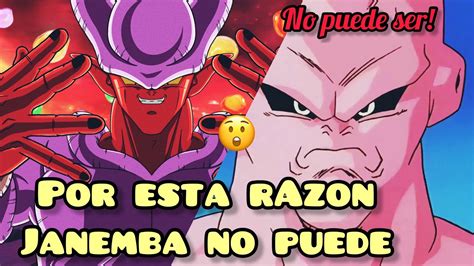 SUPER BUU ERA MÁS FUERTE QUE JANEMBA Dragon Ball YouTube