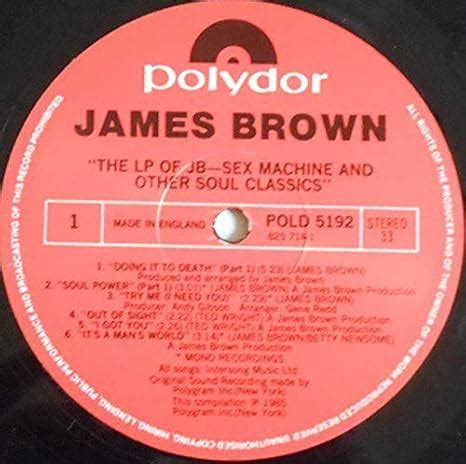 Sex Machine LP JAMES BROWN Amazon Es CDs Y Vinilos