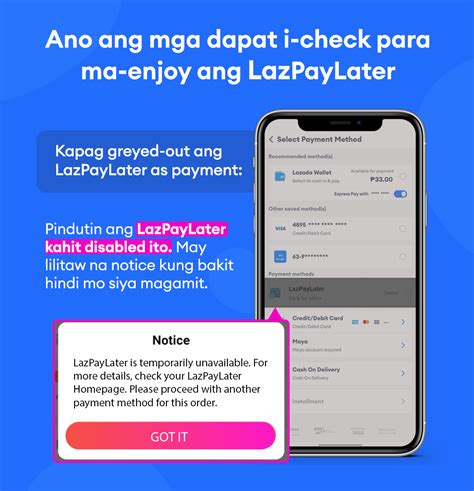 Why Is My Lazpaylater Greyed Out Lazada