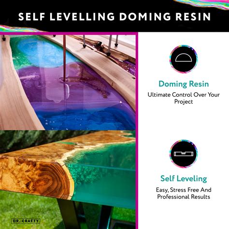 Buy DR CRAFTY Clear Epoxy Resin - Deep Pour Epoxy Casting Resin Kit