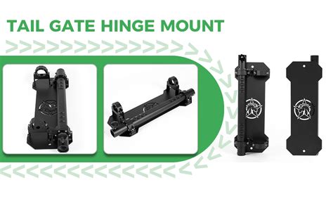 Amazon Bracingo Tailgate Hinge Antenna Mount Flagpole Holde Rear