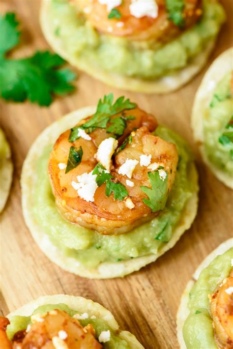 Spicy Shrimp Guacamole Bites Peppers Of Key West