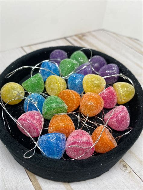 Miniature Gumdrops Ornaments Christmas Candy Ornaments Sweets And