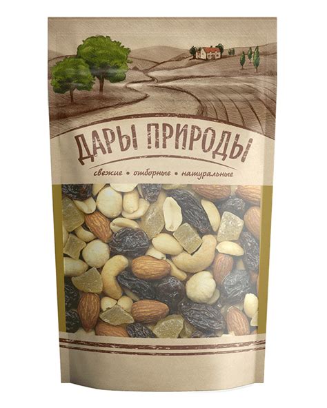 Коктейли : Коктейль: смесь орехов, арахиса и цукатов