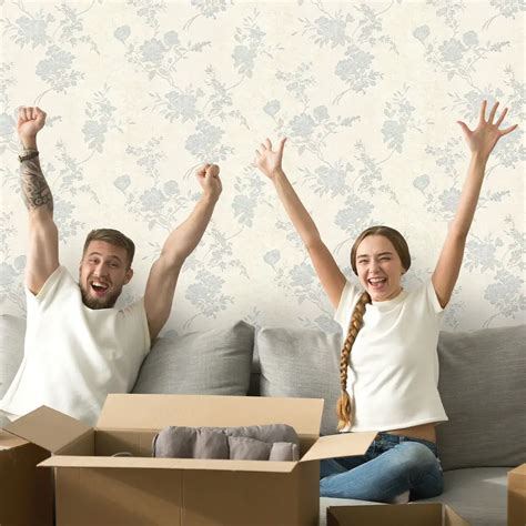 خرید کاغذ دیواری طرح گلدار کد 5054