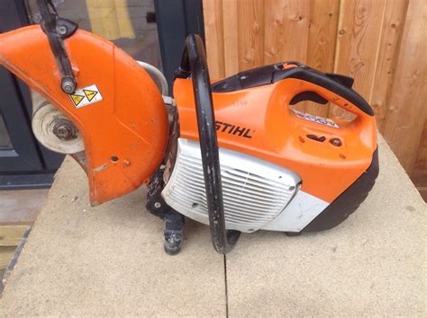 Stihl Ts Petrol Concrete Saw Cut Off Disc Cutter In