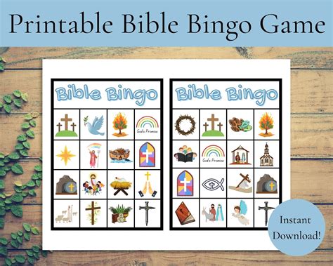 Printable Bible Bingo - Printable Word Searches