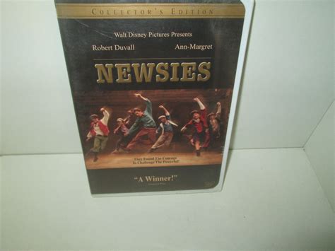 Disney Newsies 1992 Musical Dvd Christian Bale Robert Duvall Ann