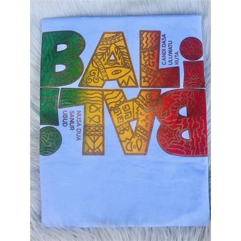 Jual Baju Kaos Premium I Love Bali Baju Kaos Bali Motif Hrd Rock