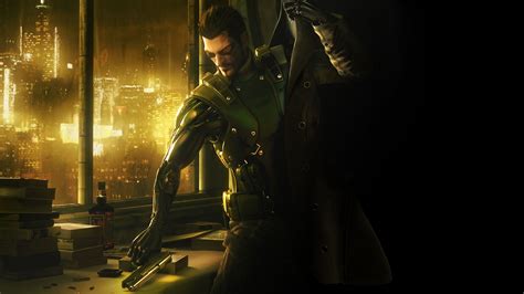 Anime Character Wallpaper Deus Ex Deus Ex Human Revolution Adam Jensen Video Games Hd