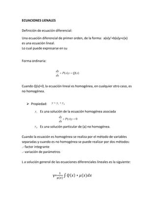 Ecuaciones Diferenciales Exactas Pdf