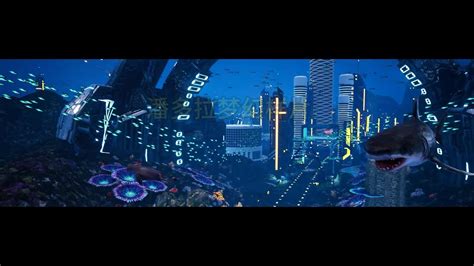 7d Orbit Cinema Video Creatures In The Ocean Immersive Viewing Youtube