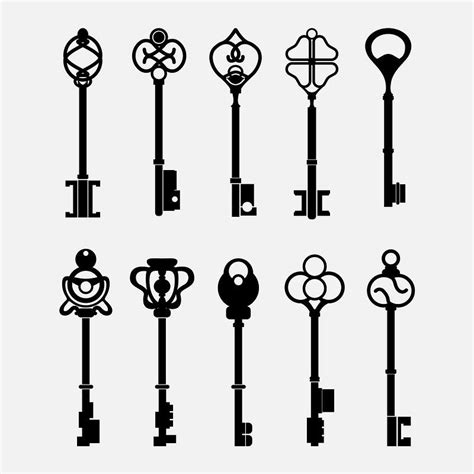 key designs  seamless vector illustration png pattern images