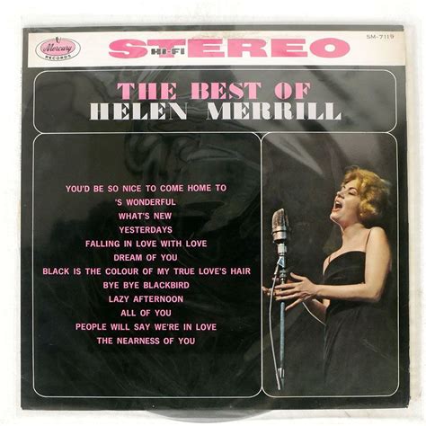 Helen Merrill Best Of Mercury Sm Lp