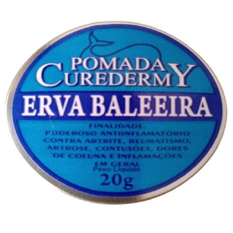 Pomada Erva Baleeira Curedermy G Original Kit Unidades No Atacado