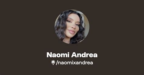 Naomi Andrea Instagram Tiktok Linktree