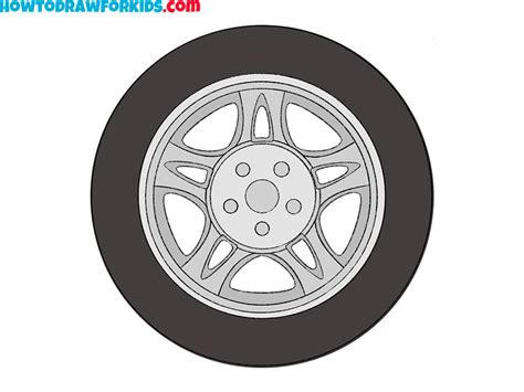 draw  wheel easy drawing tutorial  kids