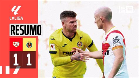 Resumo Rayo Vallecano 1 1 Villarreal CF LaLiga 23 24 YouTube