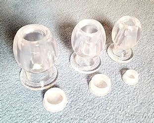 ZWFUN Hohl Analplug Set S M L Dildo Anal Stecker Hohl Butt Plug Für Männer Frauen Buttplug