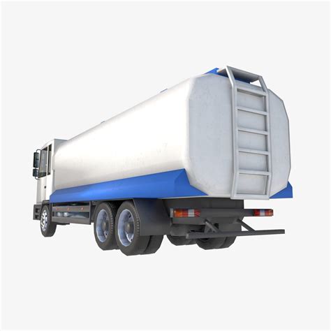 3 Axle And 2 Axle Tanker Truck 3d Model By Katherina