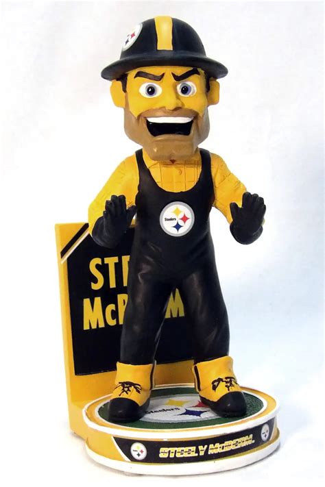 Steely Mcbeam Mascot 2023 Hero Bobblehead Swit Sports